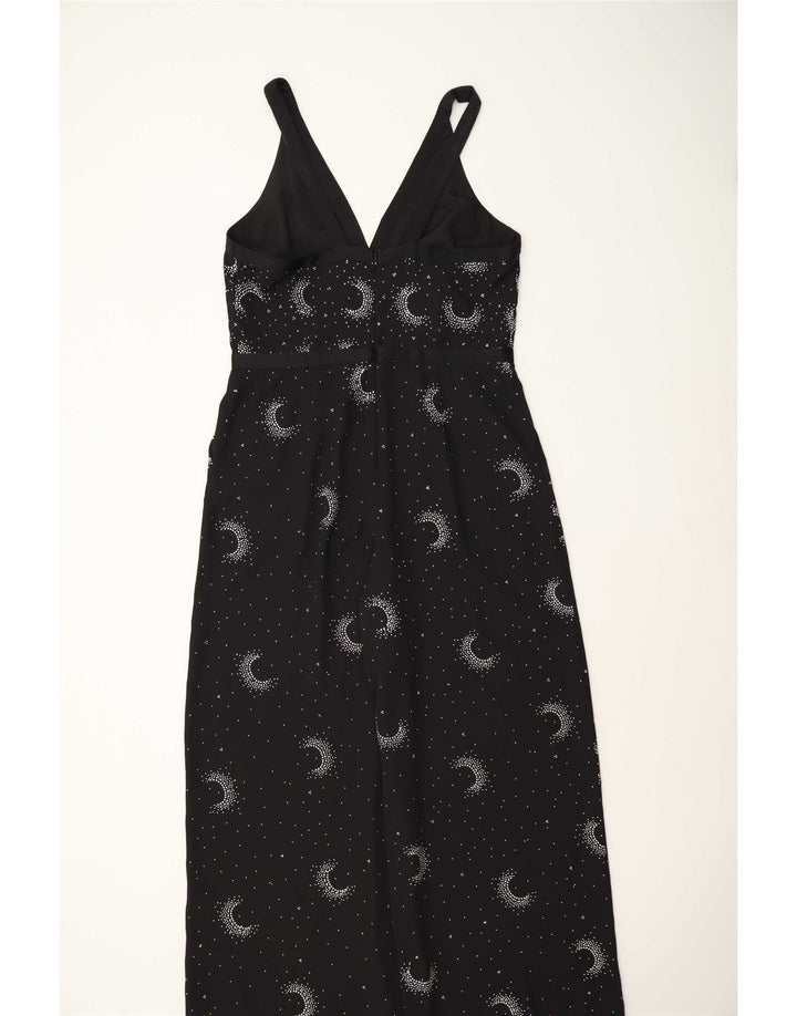Monsoon Mono sin mangas para mujer UK 46 Grande Poliéster con lunares negros