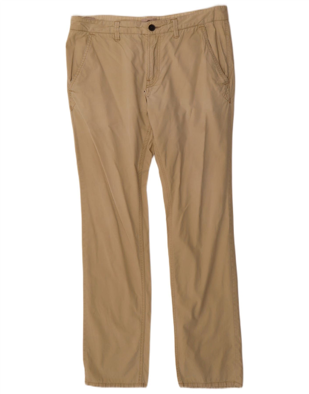 TIMBERLAND Pantalón chino slim fit para hombre W35 L32 Algodón beige