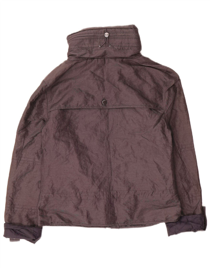 Marks & Spencer Chaqueta impermeable holgada para mujer UK 6 XS Poliamida azul marino