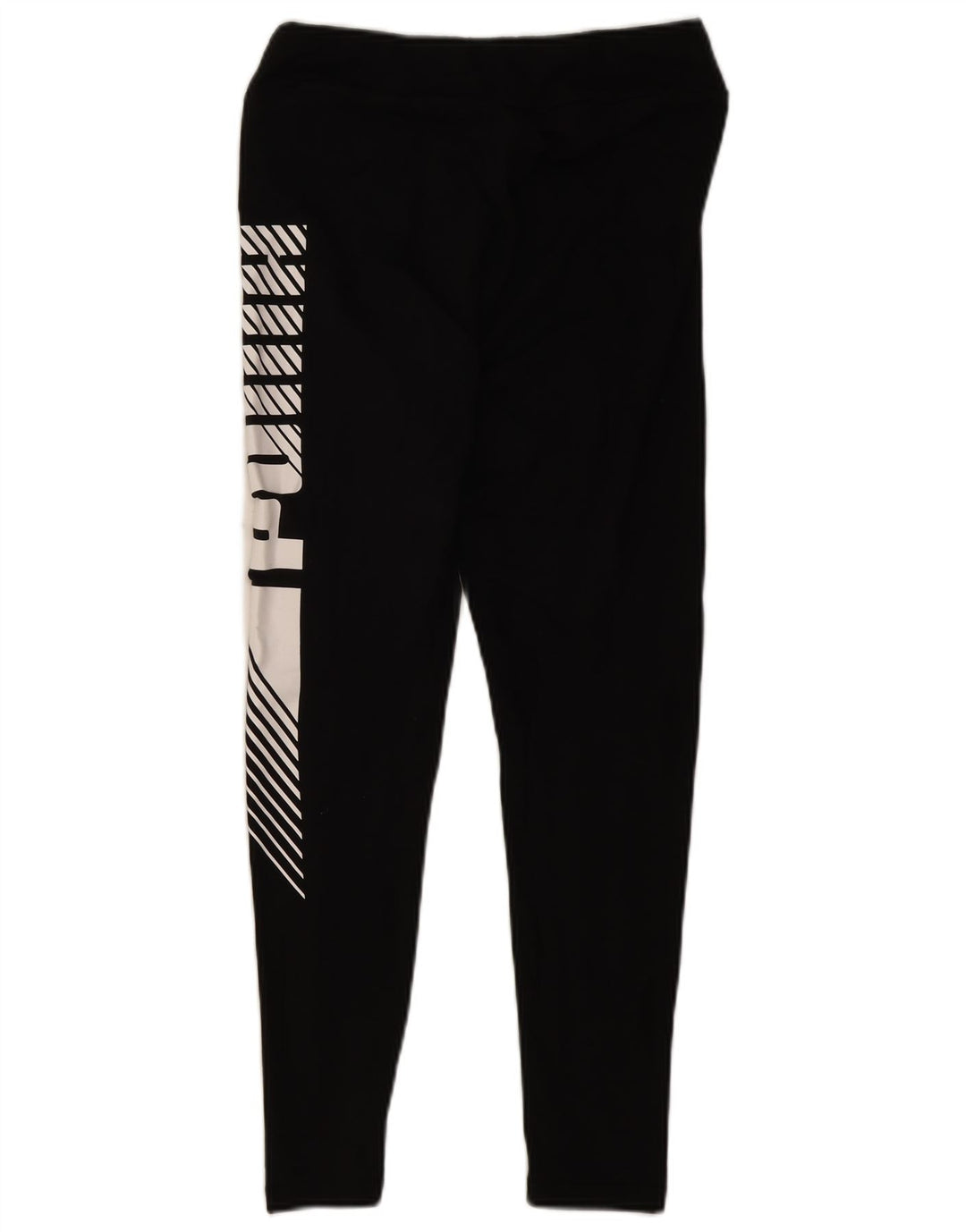 Puma Leggings gráficos para mujer UK 12 Mediano Negro Algodón
