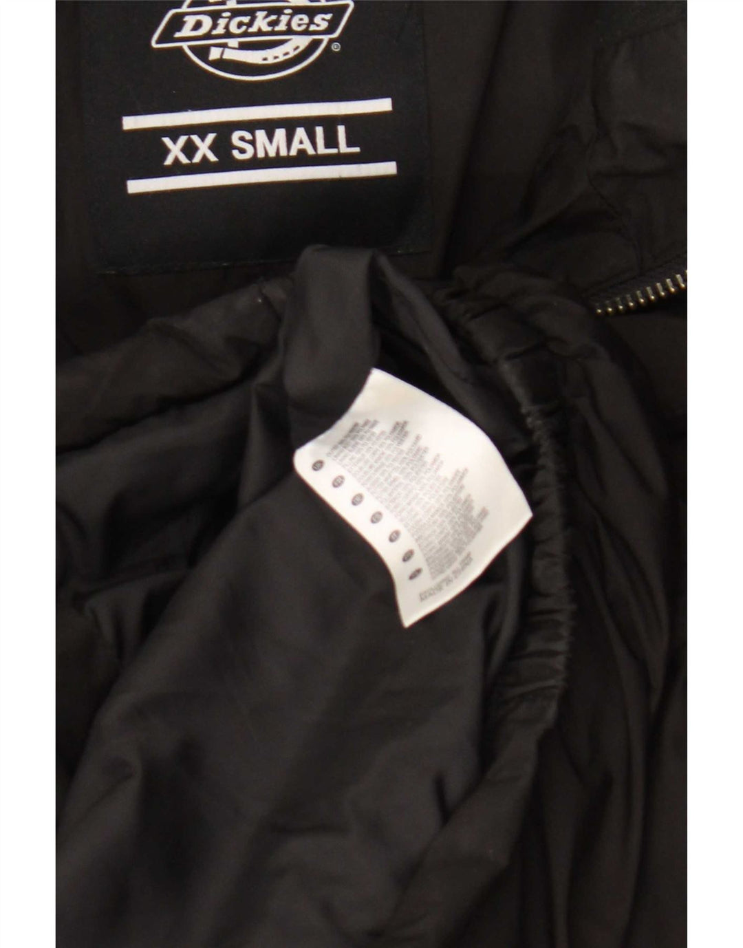 Dickies Chaqueta acolchada holgada para hombre UK 34 XS Poliéster negro