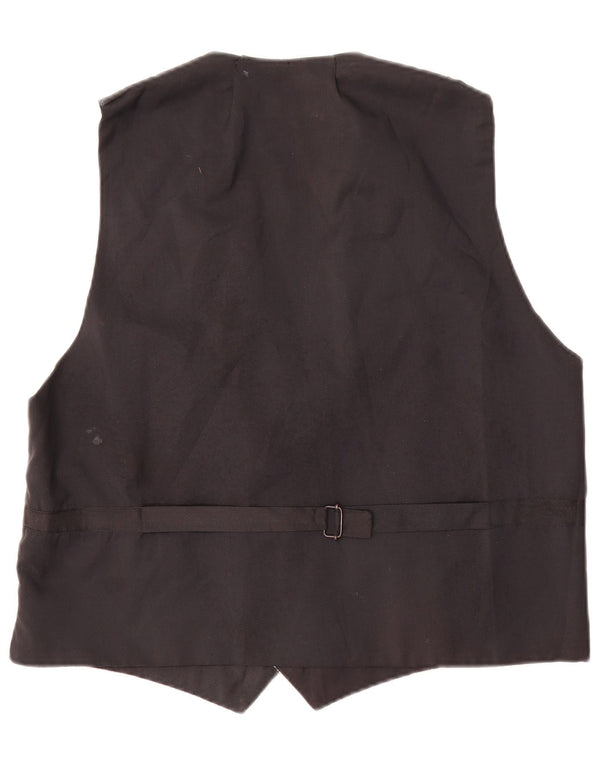 Chaleco vintage para hombre talla única algodón patchwork multicolor