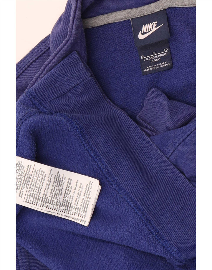 Nike Hombre Chándal Top Chaqueta XL Azul Algodón