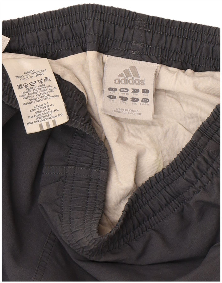 Adidas Pantalón corto deportivo para niño 13-14 años Gris Poliéster