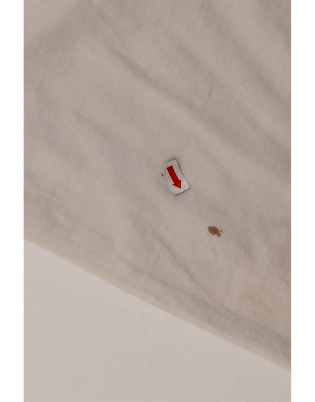 LEVI'S Camiseta gráfica para hombre Top grande de algodón blanco roto