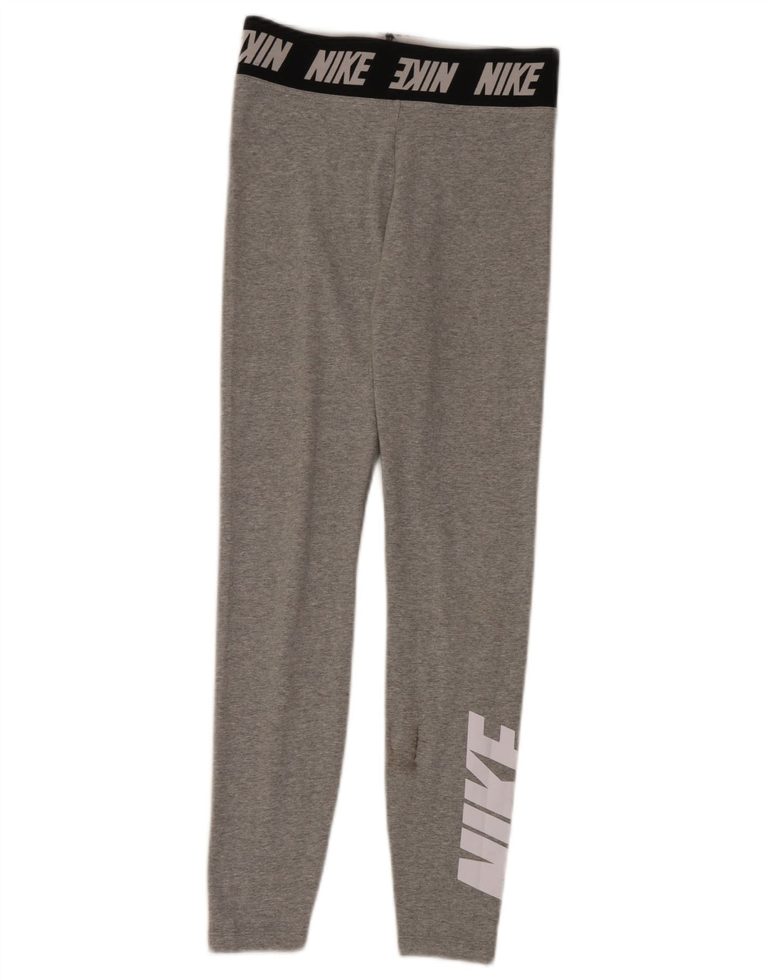 Nike Leggings gráficos para mujer UK 10 Small Gris Algodón