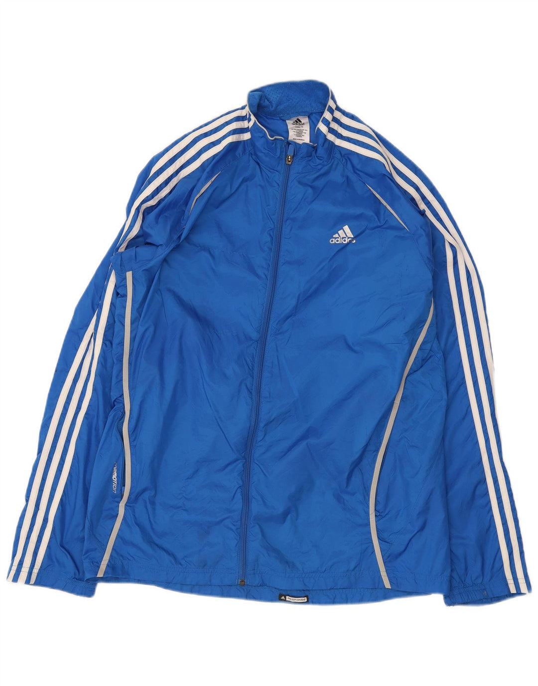 Adidas Hombre Response Chándal Top Chaqueta Azul Medio