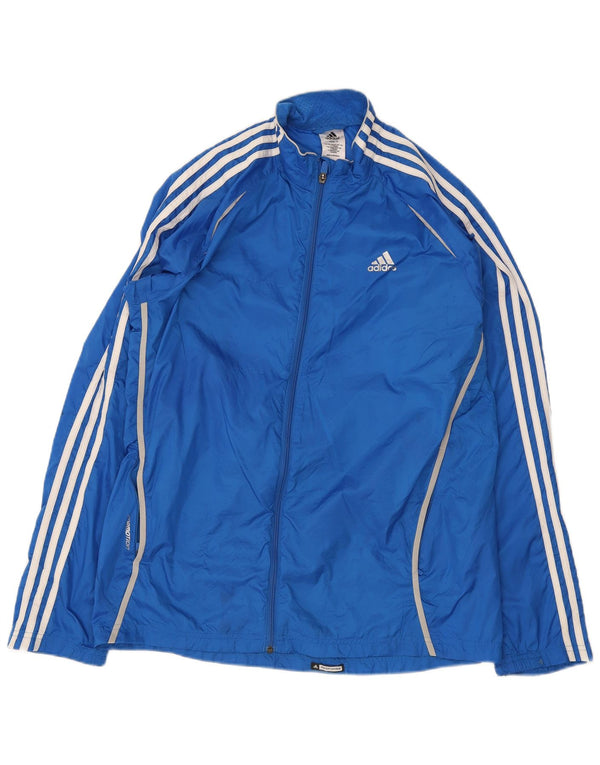 Adidas Hombre Response Chándal Top Chaqueta Azul Medio