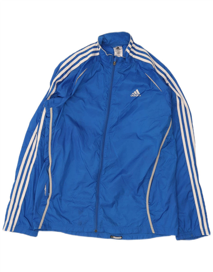 Adidas Hombre Response Chándal Top Chaqueta Azul Medio