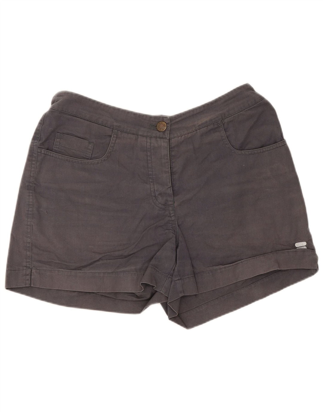 Pantalones cortos tipo cargo Fila para mujer medianos W28 algodón gris