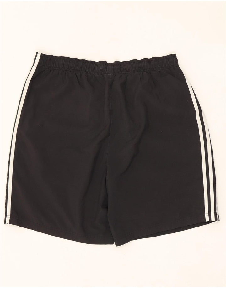 ADIDAS Pantalones cortos deportivos para hombre grande negro