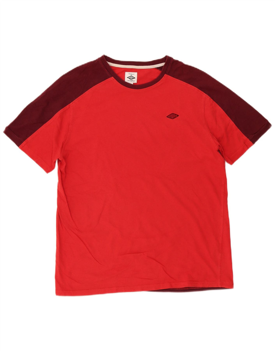 Umbro - Camiseta para hombre, talla grande, color rojo