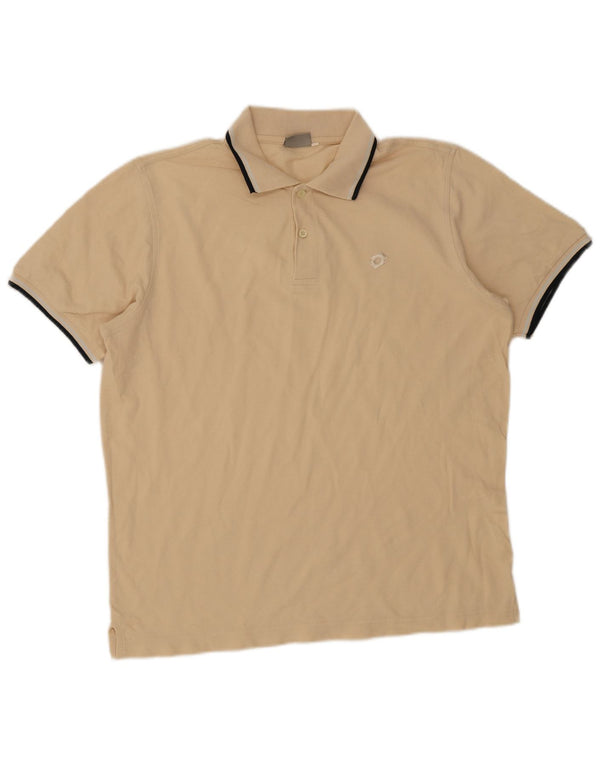 Polo Lotto Hombre XL Rayas Beige