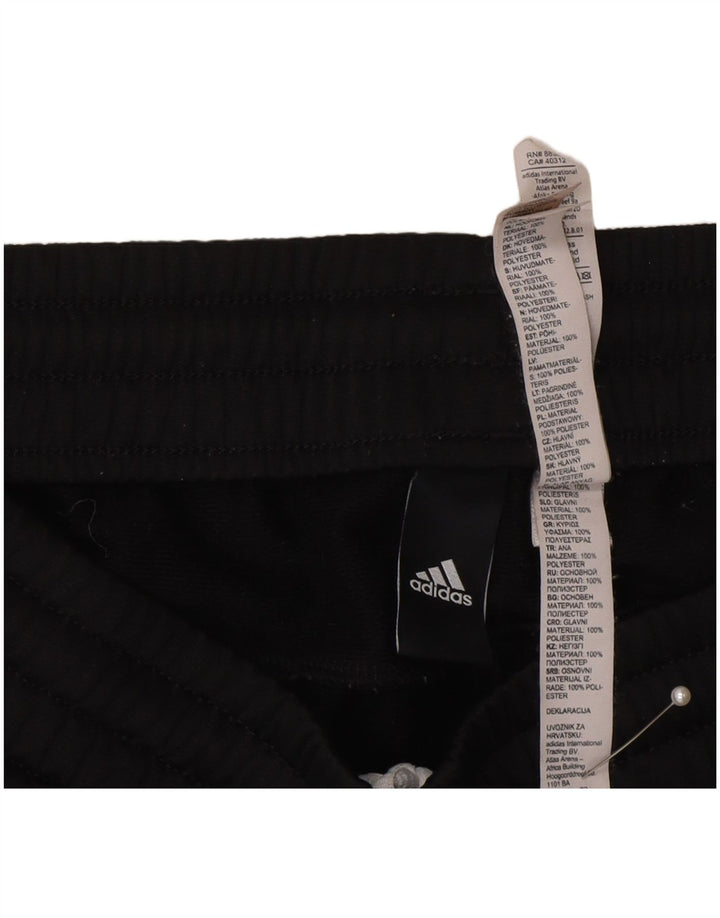 Adidas Pantalones de Chándal para Mujer UK 12/14 Mediano Negro Poliéster