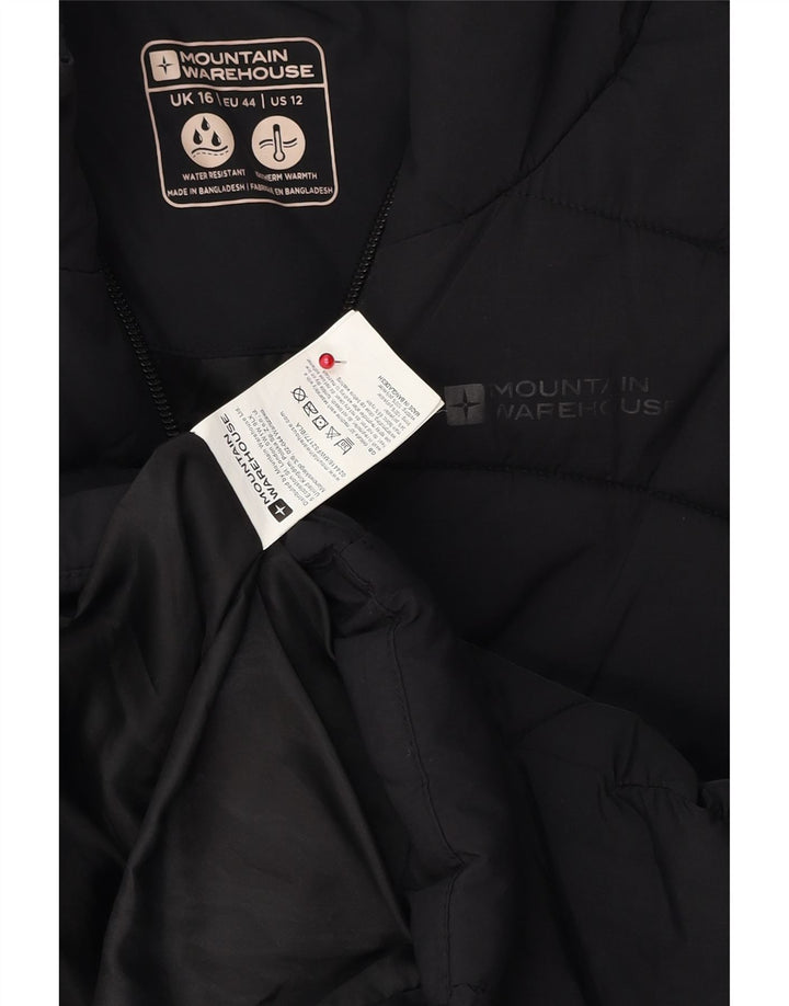 Chaleco acolchado para mujer Mountain Warehouse UK 46 Grande Poliéster negro