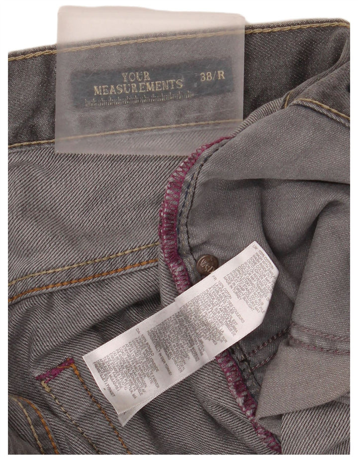 Vaqueros rectos para hombre White Stuff W38 L32 Algodón gris