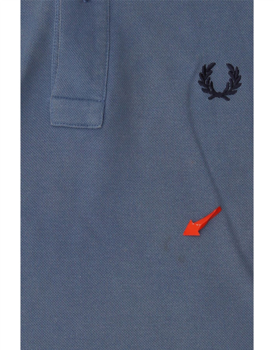 Polo Fred Perry Hombre Pequeño Algodón Azul