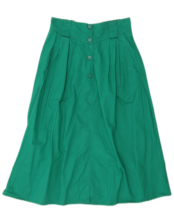 Prisma Falda Acampanada de Cintura Alta para Mujer UK 12 Medium W26 Verde