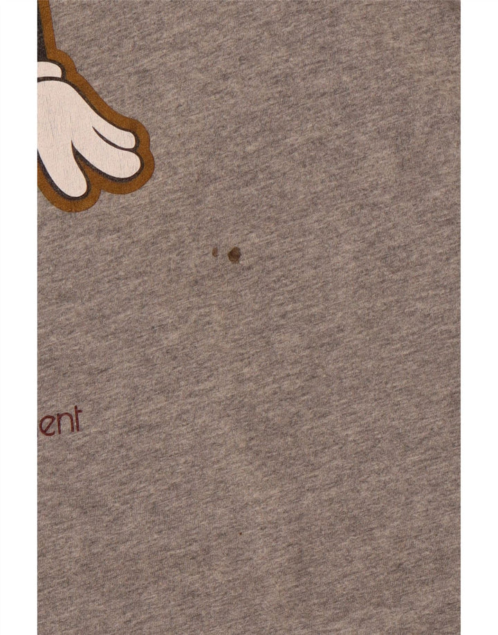 NIKE Camiseta gráfica de ajuste estándar para hombre XL Algodón gris