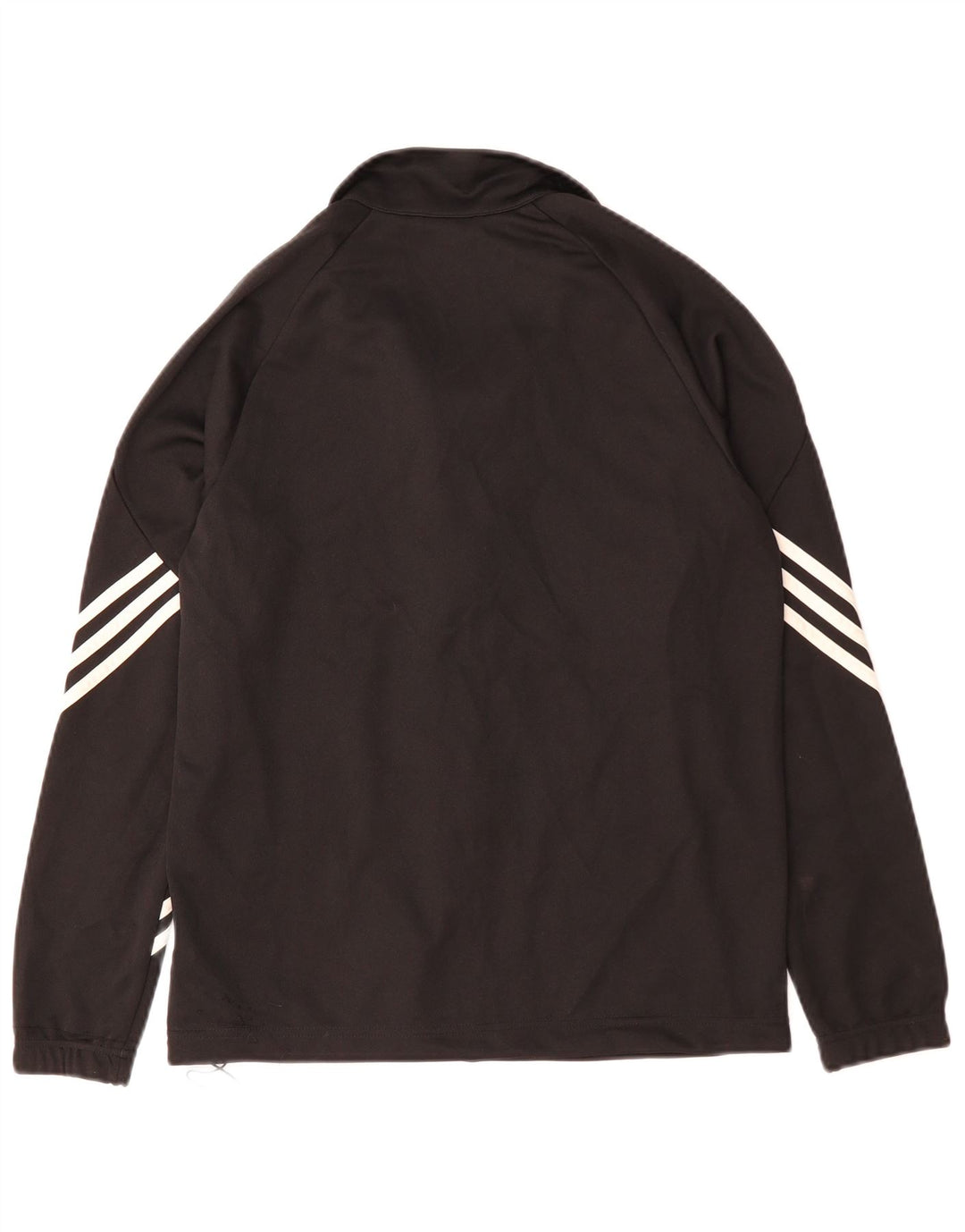 Adidas Chicos Climalite Chándal Top Chaqueta 13-14 Años Negro Poliéster