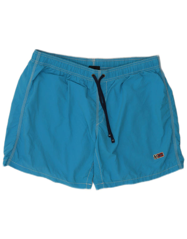 Napapijri Bañador Hombre 3XL Azul Poliamida