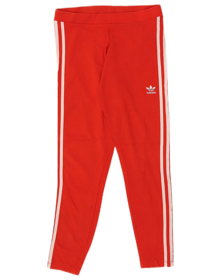 Adidas Leggings para mujer Reino Unido 10 Pequeño Algodón Rojo