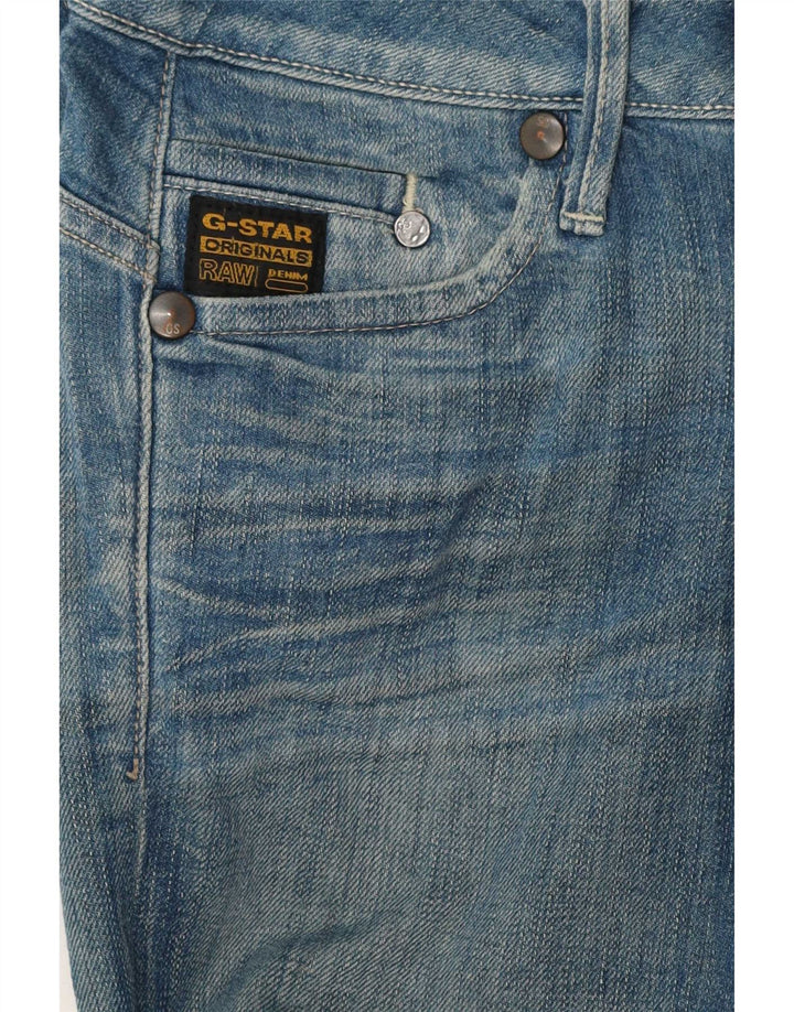 Vaqueros ajustados para mujer G-Star W26 L33 Algodón azul