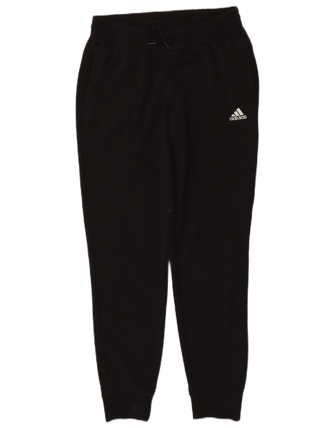 ADIDAS Pantalones de chándal gráficos para mujer Joggers UK 12/14 Mediano Negro
