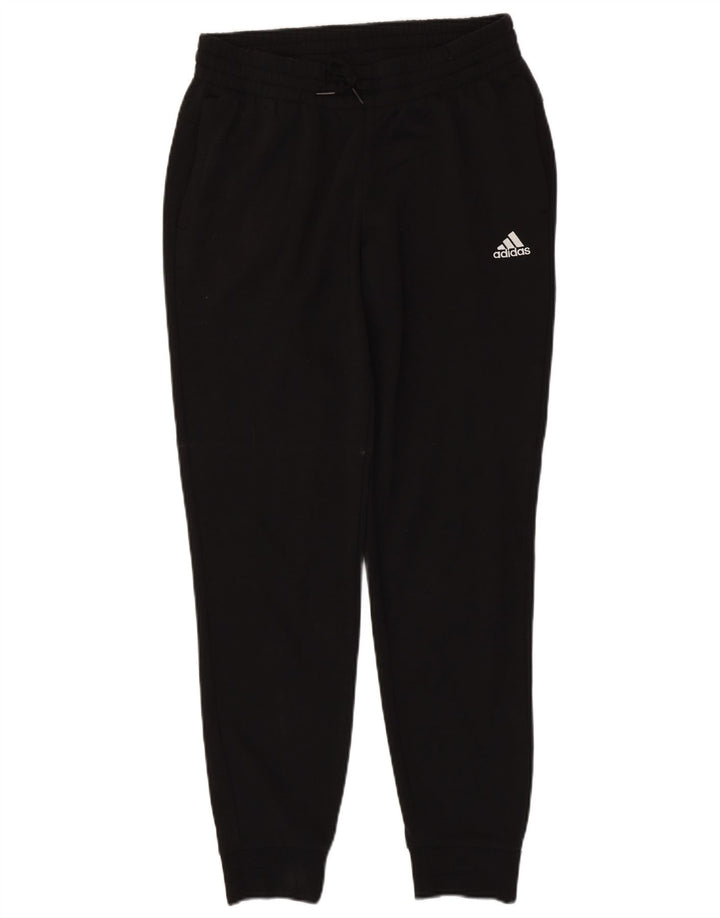 ADIDAS Pantalones de chándal gráficos para mujer Joggers UK 12/14 Mediano Negro