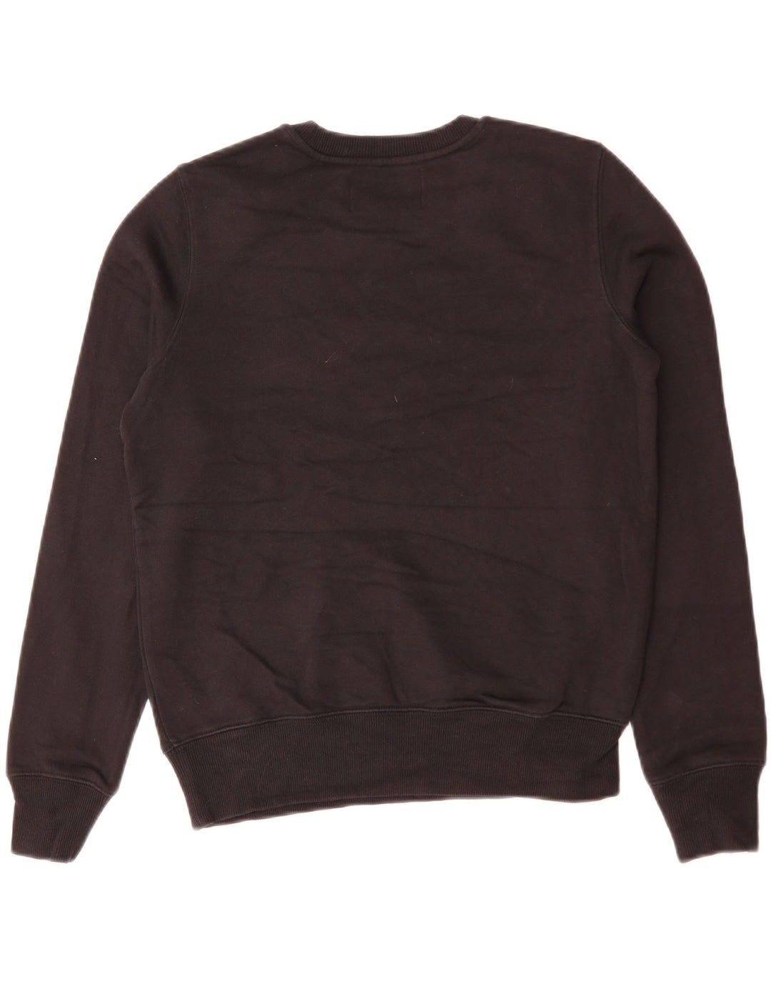 CALVIN KLEIN JEANS Sudadera extragrande para mujer UK 10 Small Black