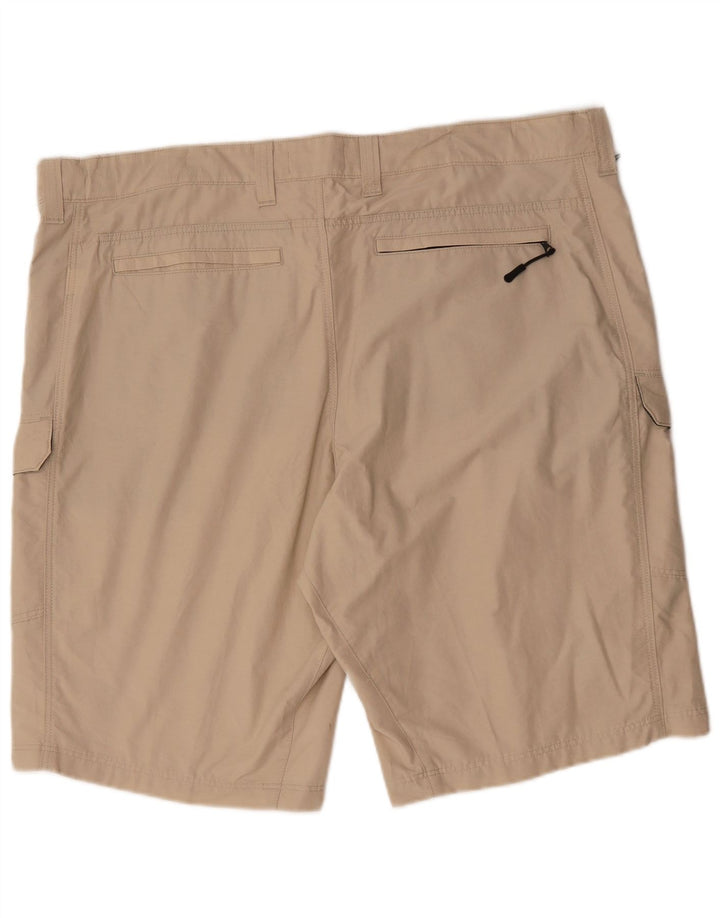 Marks & Spencer Pantalones cortos cargo para hombre W44 2XL Algodón beige