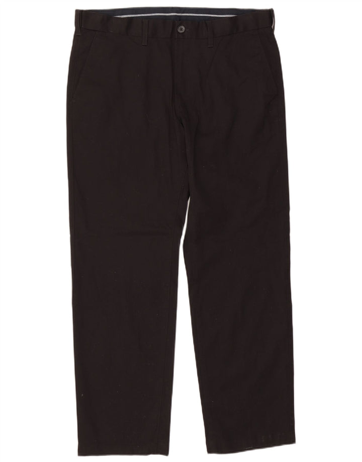 Marks & Spencer Pantalones chinos rectos Heritage para hombre W36 L29 Algodón negro