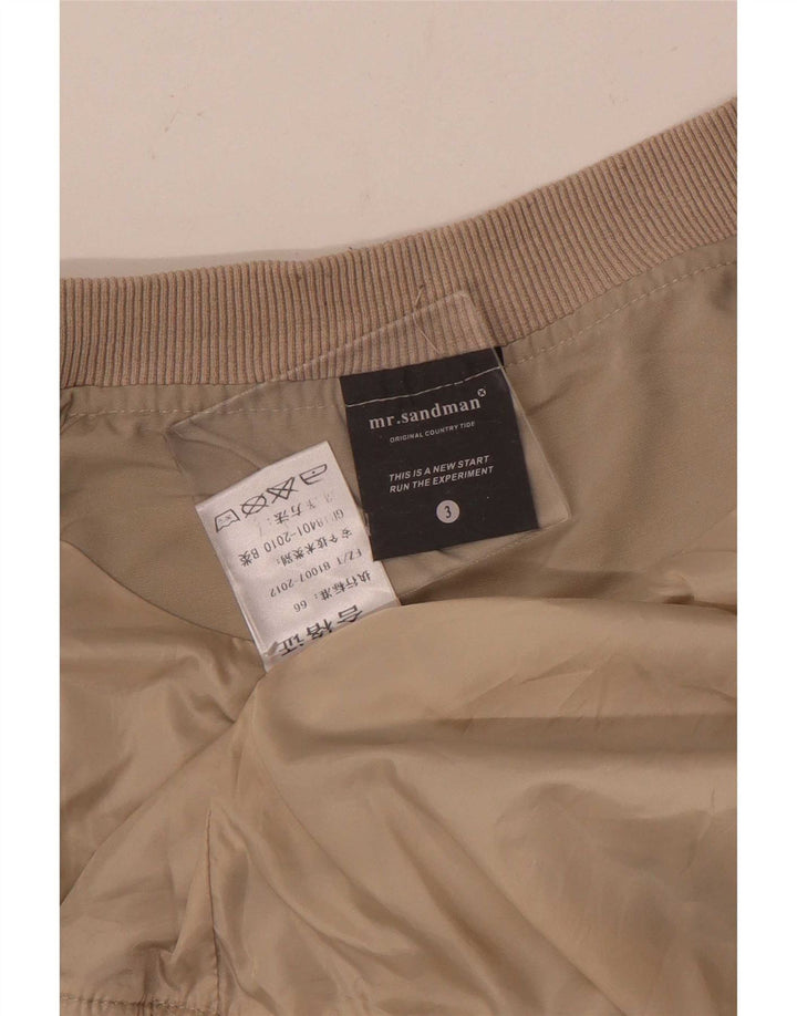 Chaqueta bomber vintage para hombre Reino Unido 42 XL Beige