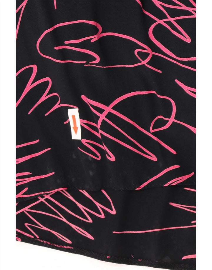 Yessica Vestido largo con estampado abstracto de C&A para mujer EU 40 Mediano Negro