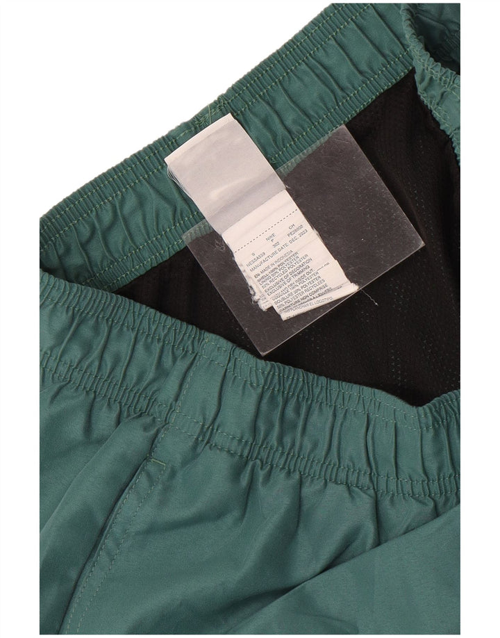 Nike - Pantalones cortos deportivos para hombre, talla pequeña, poliéster verde