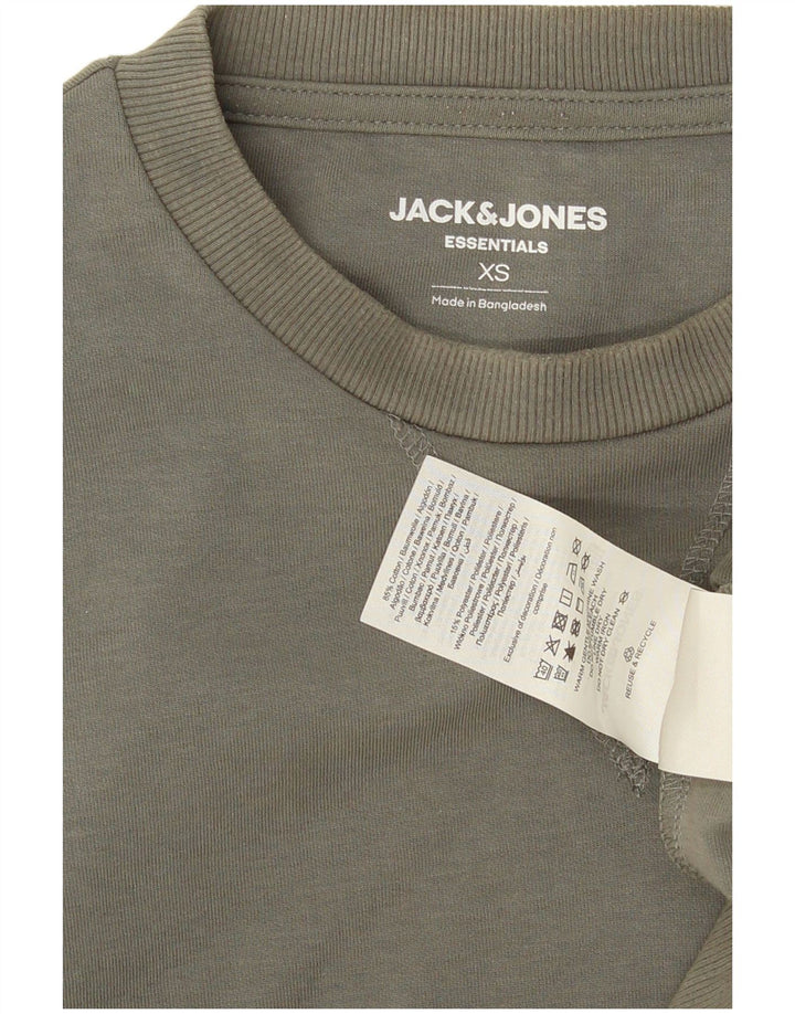 Jack & Jones Hombre Sudadera Jumper XS Caqui Algodón