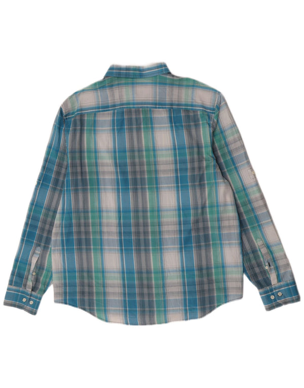 Camisa de corte clásico para hombre Penguin 2XL Blue Check
