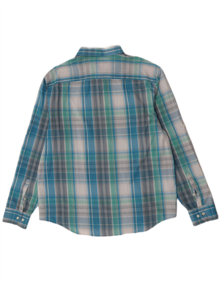 Camisa de corte clásico para hombre Penguin 2XL Blue Check