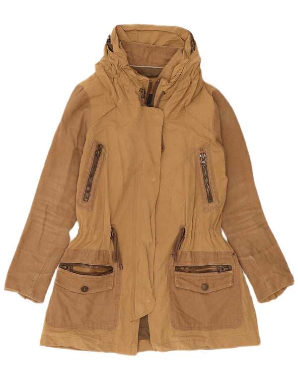 Zara Mujer Parka Extragrande UK 6 XS Beige