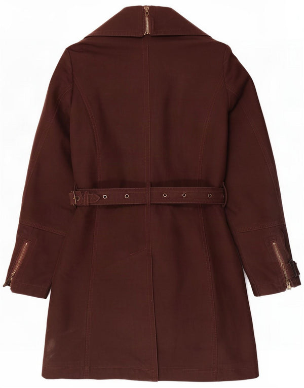 Gabardina Mujer Massimo Rebecchi IT 42 Algodón Marrón Medio