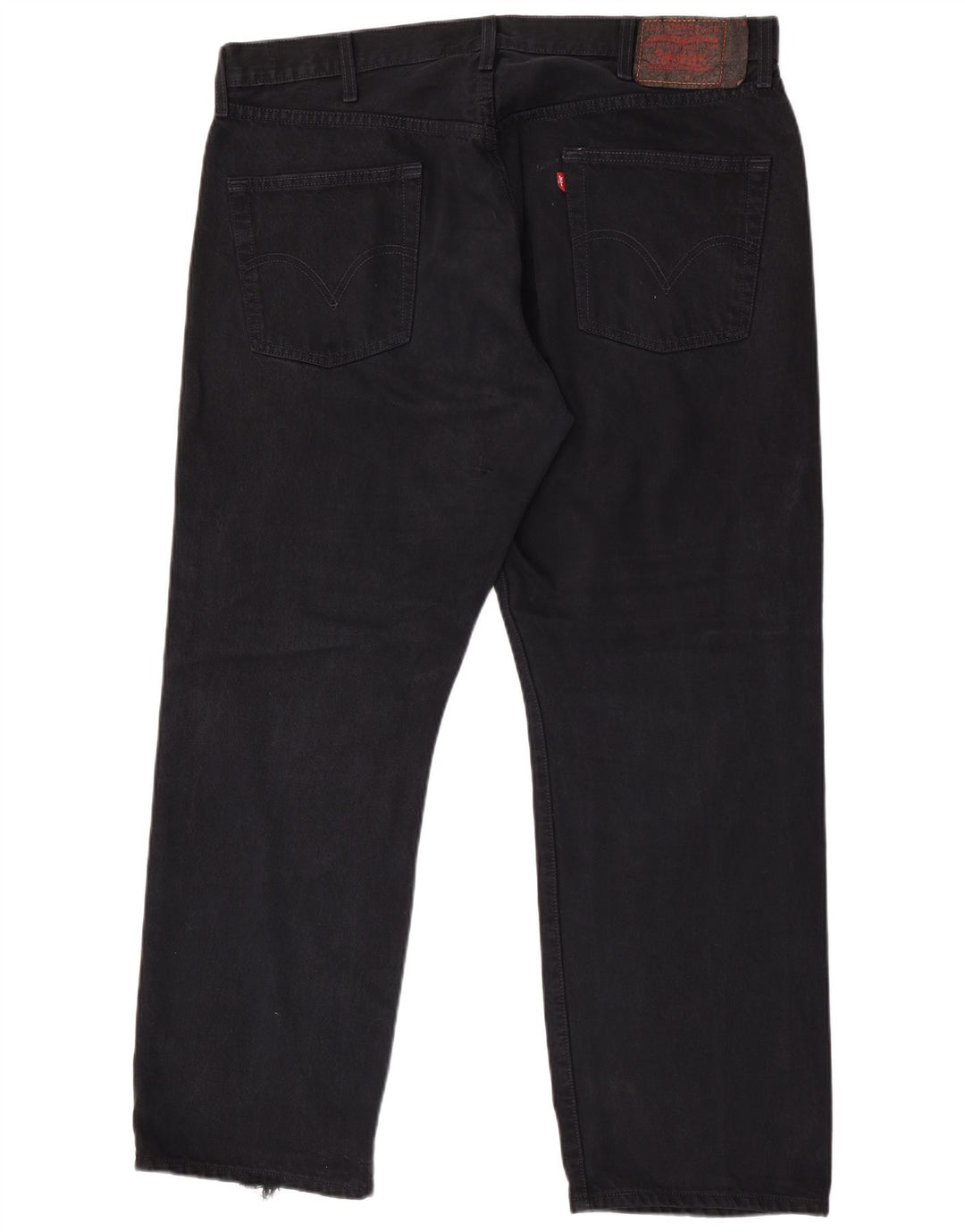 Levi's Vaqueros rectos 501 para hombre W38 L30 Algodón negro