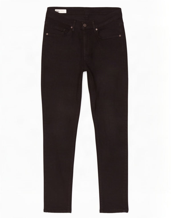 Zara Mens Slim Jeans EU 40 Medium W31 L32 Algodón Negro