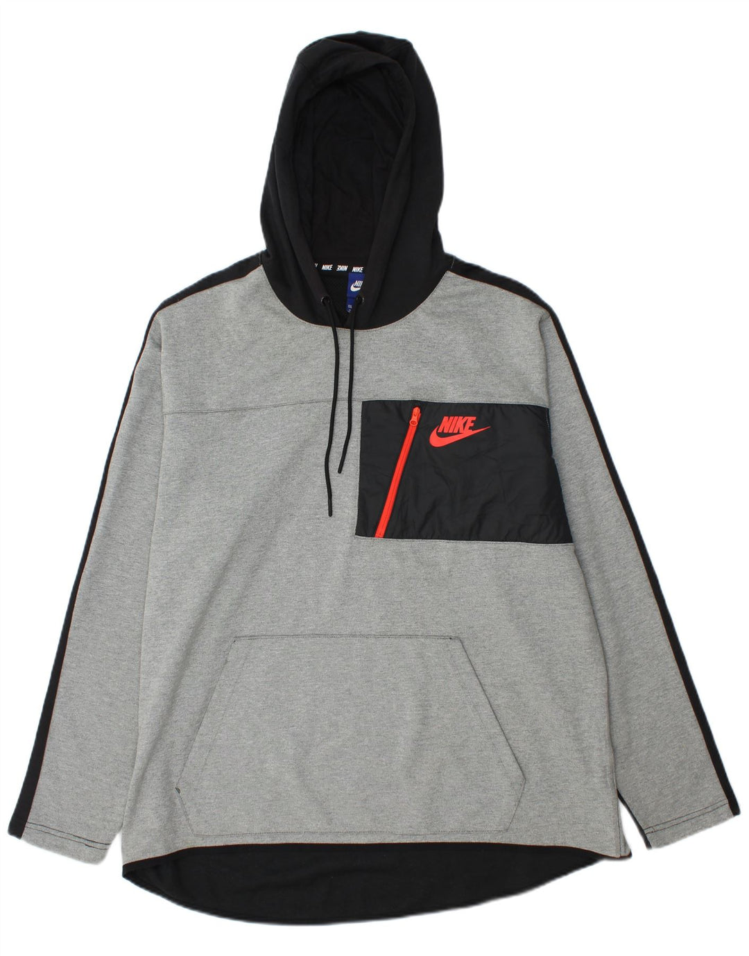 Nike - Sudadera con capucha para hombre, talla 2XL, color gris