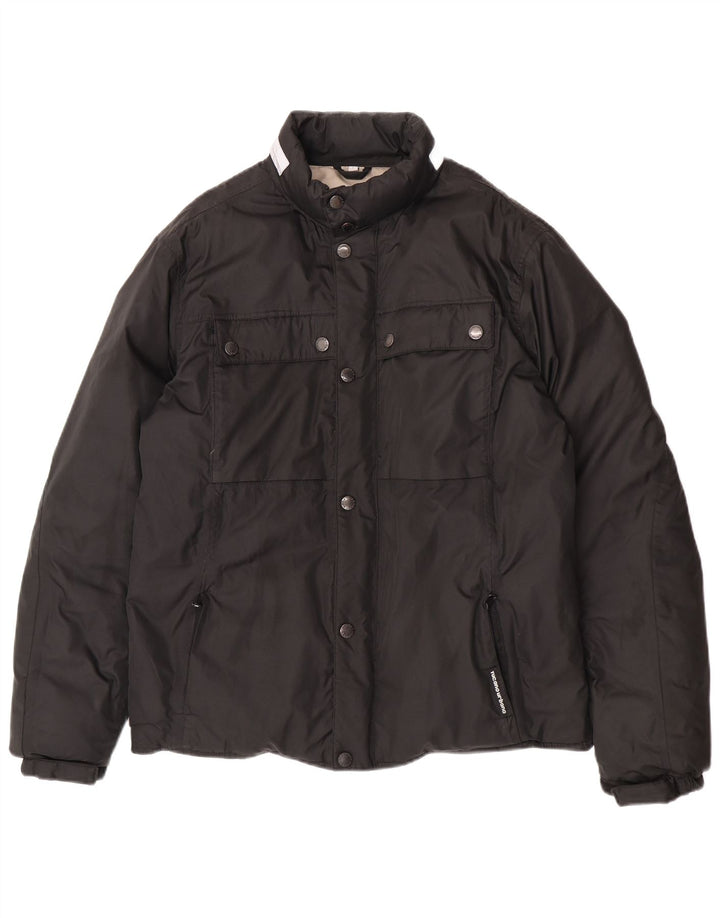 Tucano Urbano Chaqueta acolchada para hombre UK 40 Large Poliéster negro