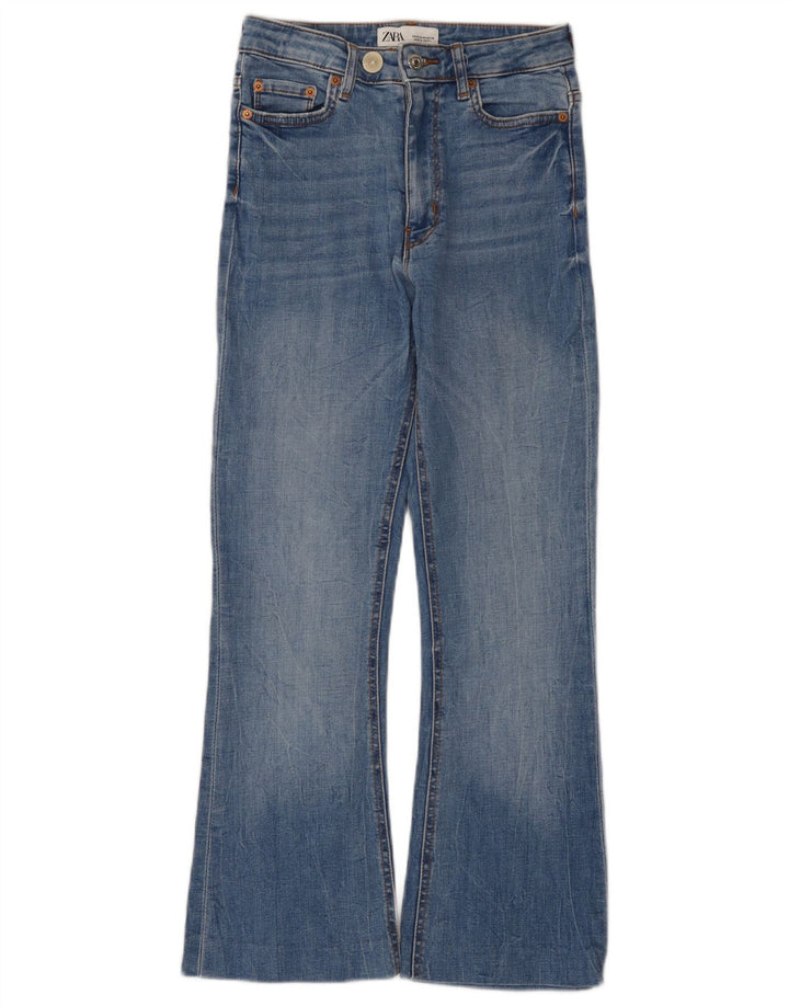Zara Vaqueros Bootcut Mujer EU 36 XS W26 L26 Azul