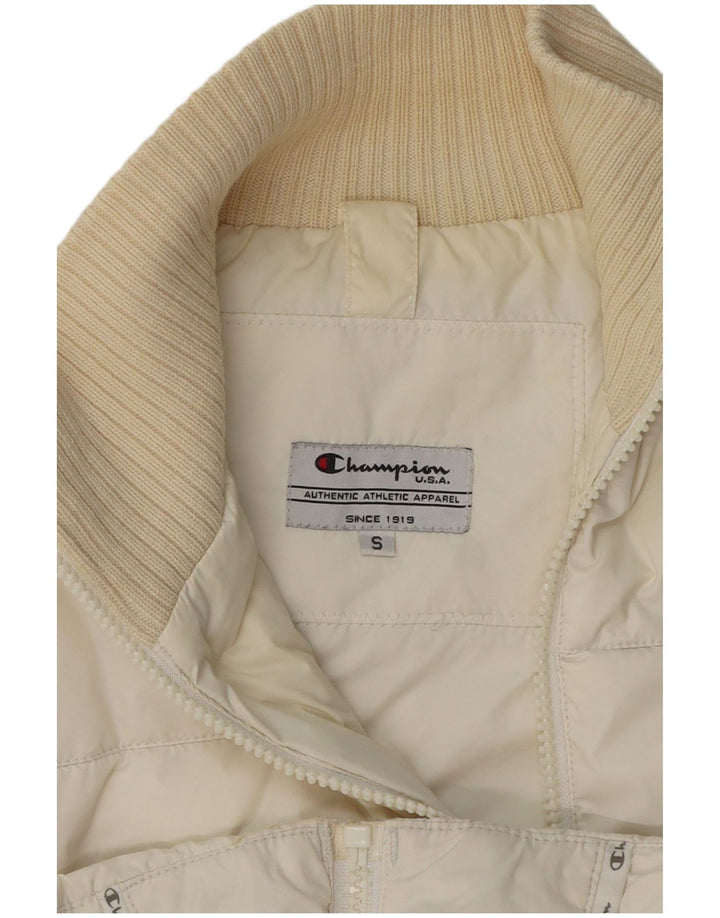 CHAMPION Chaleco acolchado para mujer UK 10 Small White