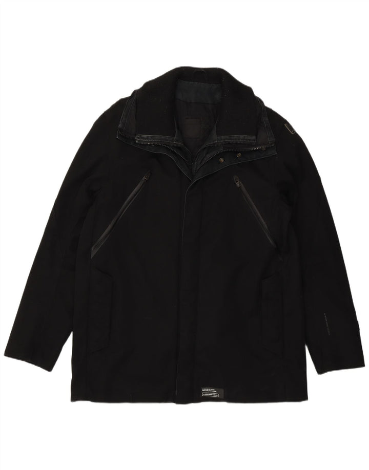 G-Star Chaqueta cortavientos para hombre UK 40 Large Poliamida negra