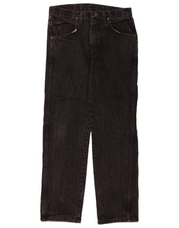 Wrangler Vaqueros Rectos Para Hombre W28 L29 Negro