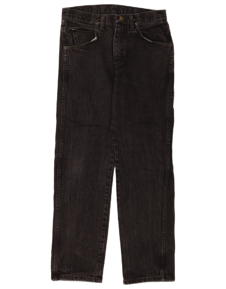 Wrangler Vaqueros Rectos Para Hombre W28 L29 Negro