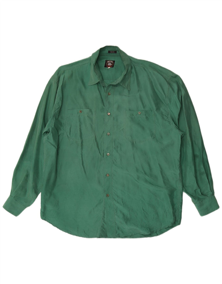 Camisa para hombre Sea & Sky 2XL Seda verde